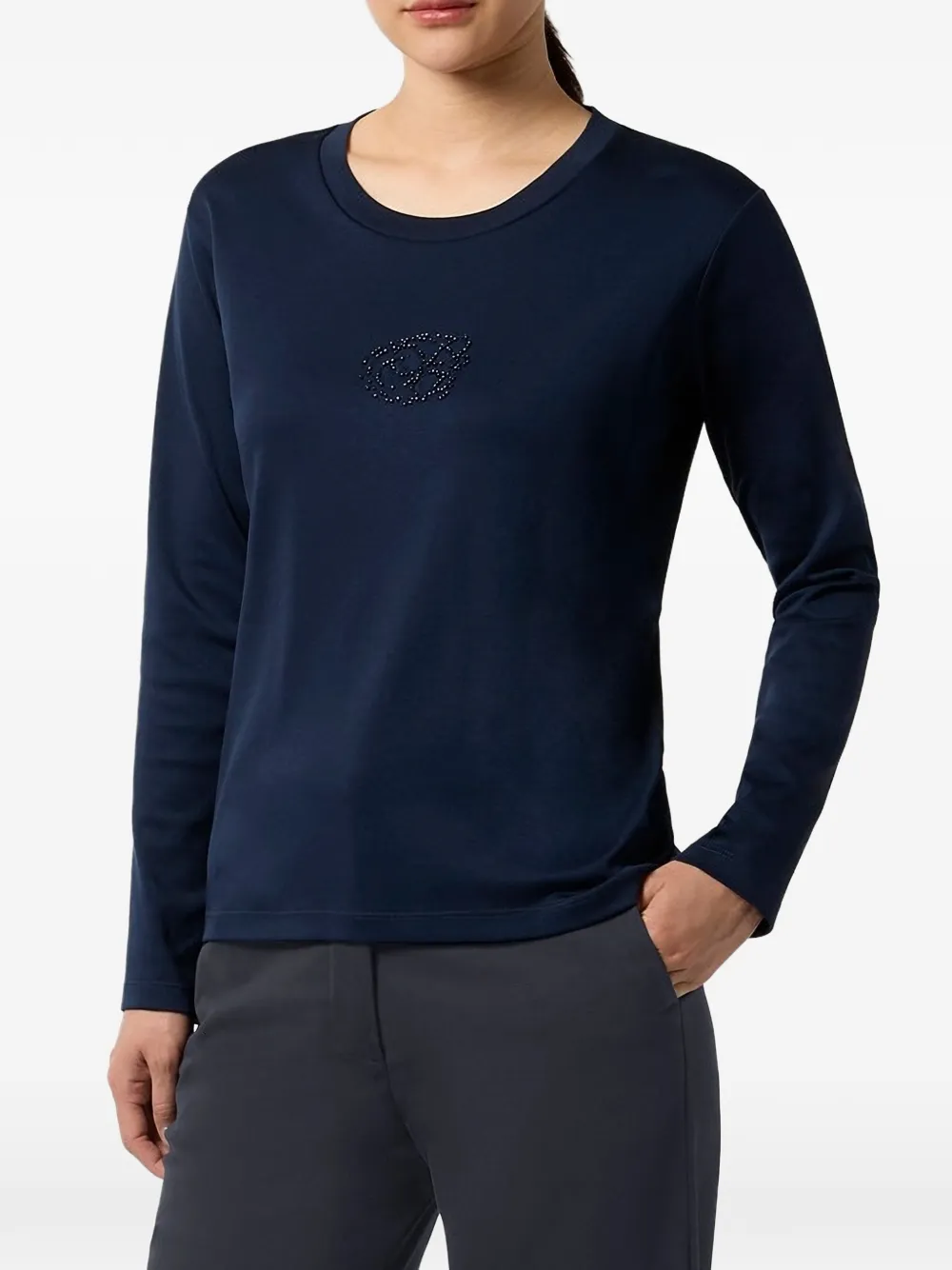 Paul & Shark Palazzobroek van stretch-twill Blauw