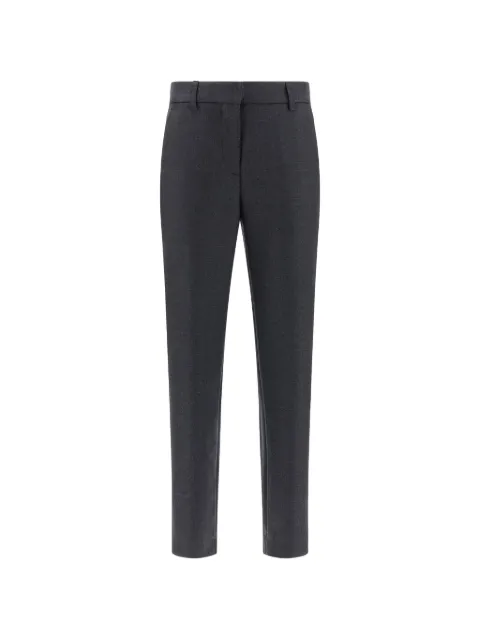 Paul & Shark wool twill tapered trousers
