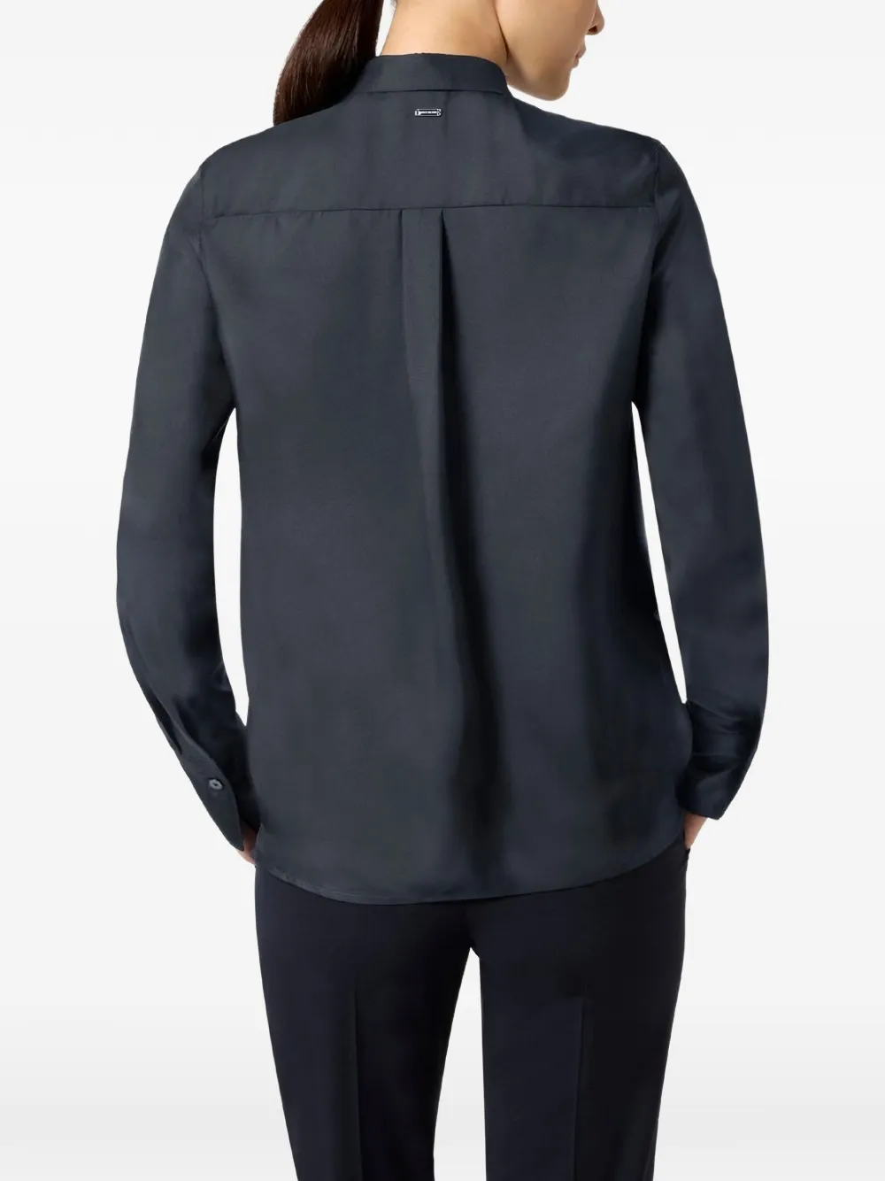 Paul & Shark Zijden pyjamashirt Blauw
