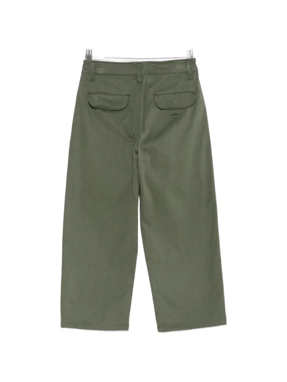 Emporio Armani Kids Straight broek Groen