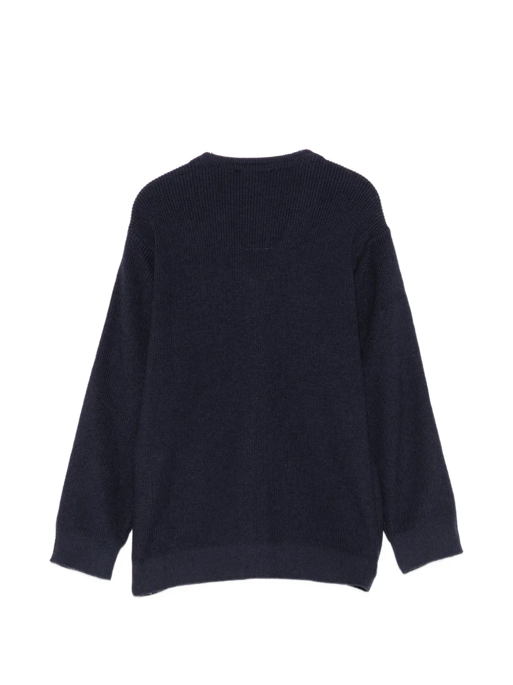 Emporio Armani Kids Vest met logodetail en rits Blauw