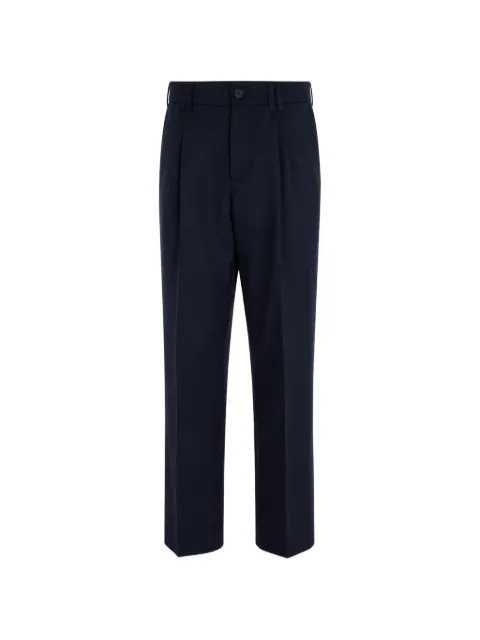 FRANZESE COLLECTION pantalon fuselé David Beckham à plis