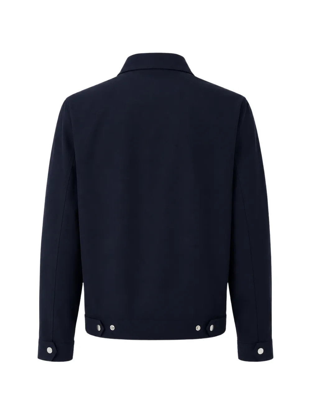 FRANZESE COLLECTION David Beckham jack met drukknoopsluiting Blauw