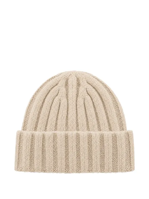 FRANZESE COLLECTION ribbed-knit beanie hat