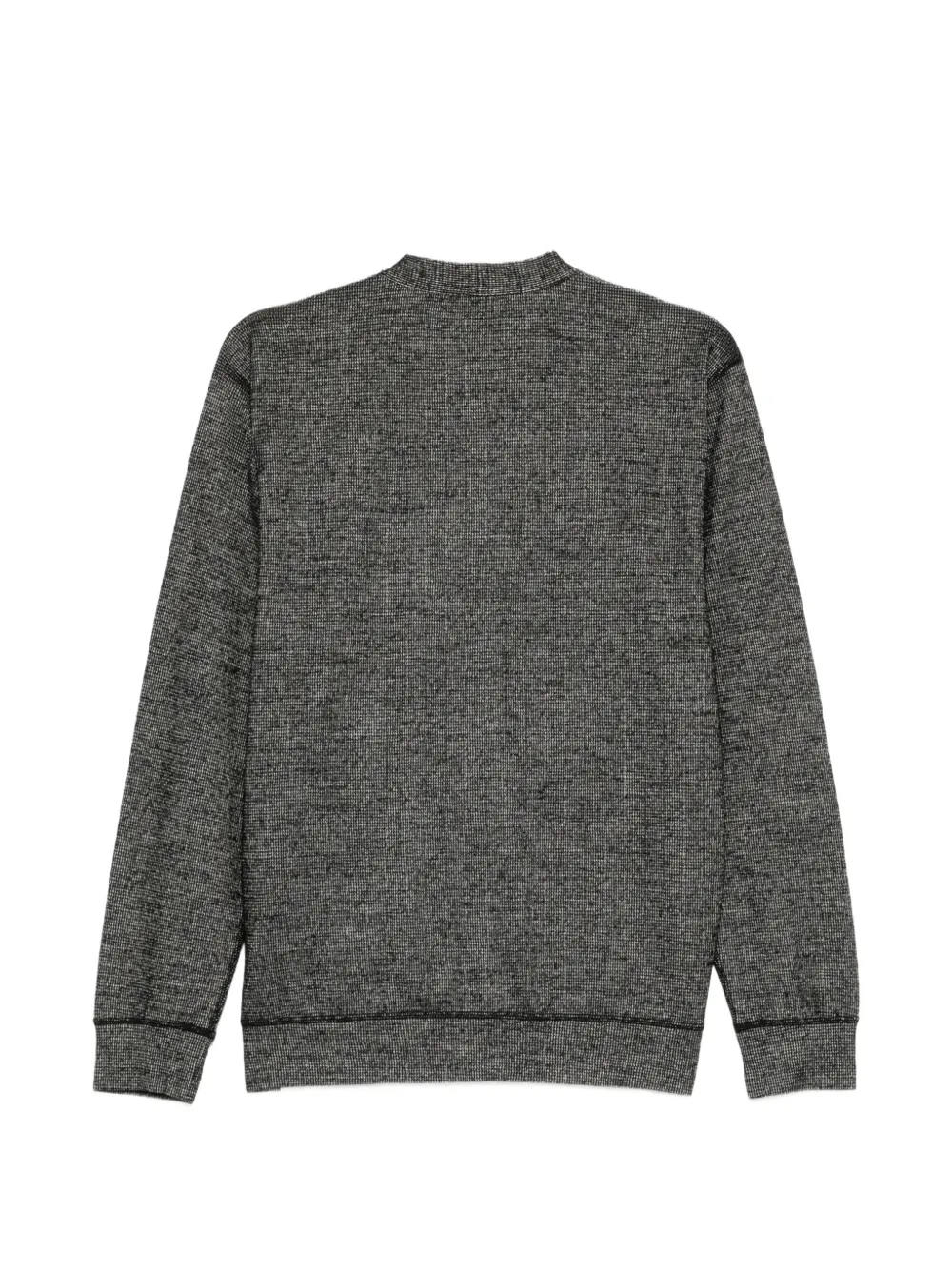Junya Watanabe Patchwork-detail Button-up Cardigan in Grey, view 2