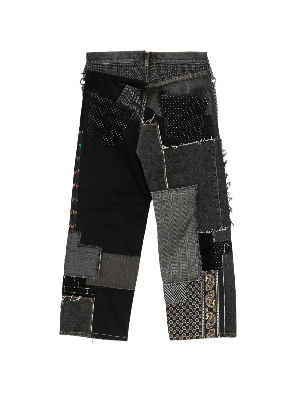 Junya Watanabe MAN Selvage jeans Zwart