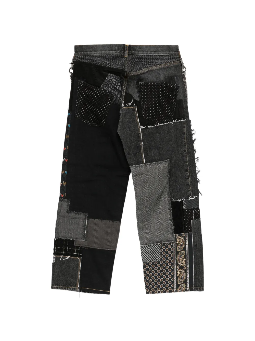 Junya Watanabe Selvage Jeans in Black, view 2