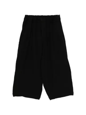 Black Comme Des Garçons クロップド サルエルパンツ | ブラック