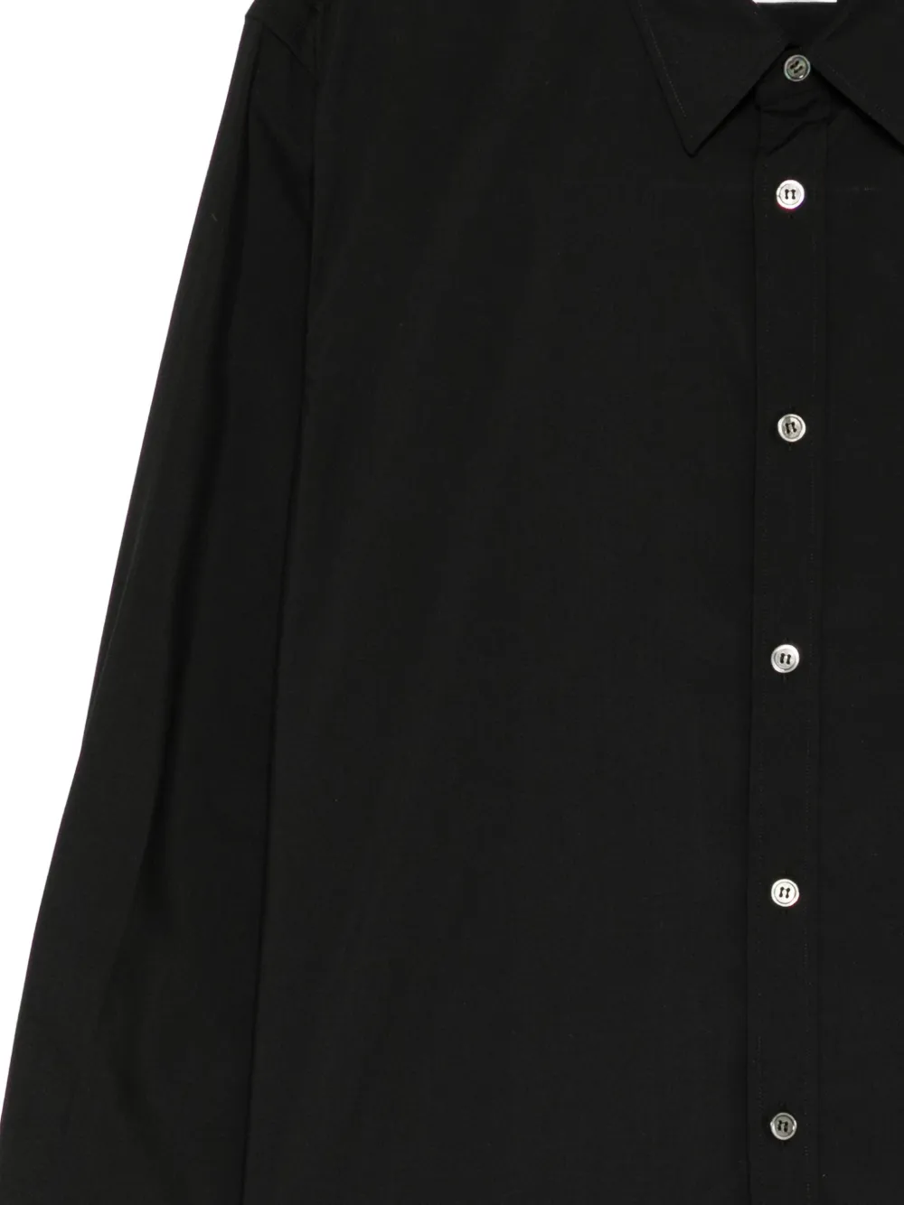 Black Comme Des Garçons Shirt met verfspray-effect Zwart