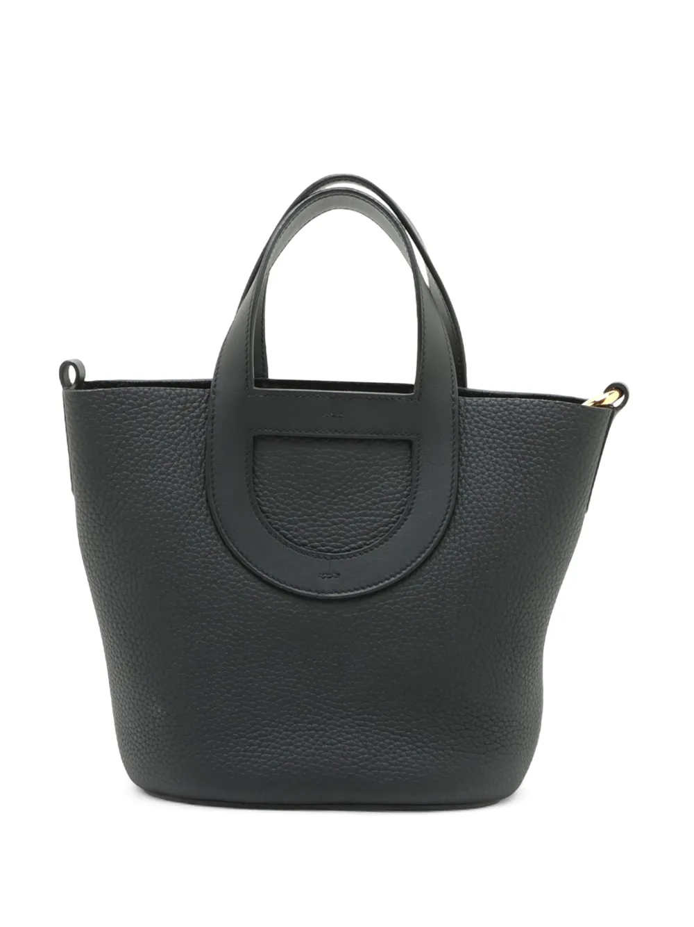 Hermès Pre-Owned 2022 Clemence and Swift In The Loop 18 handbag - Schwarz