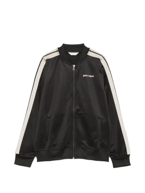 Palm Angels Kids logo-print side-stripe sweatshirt