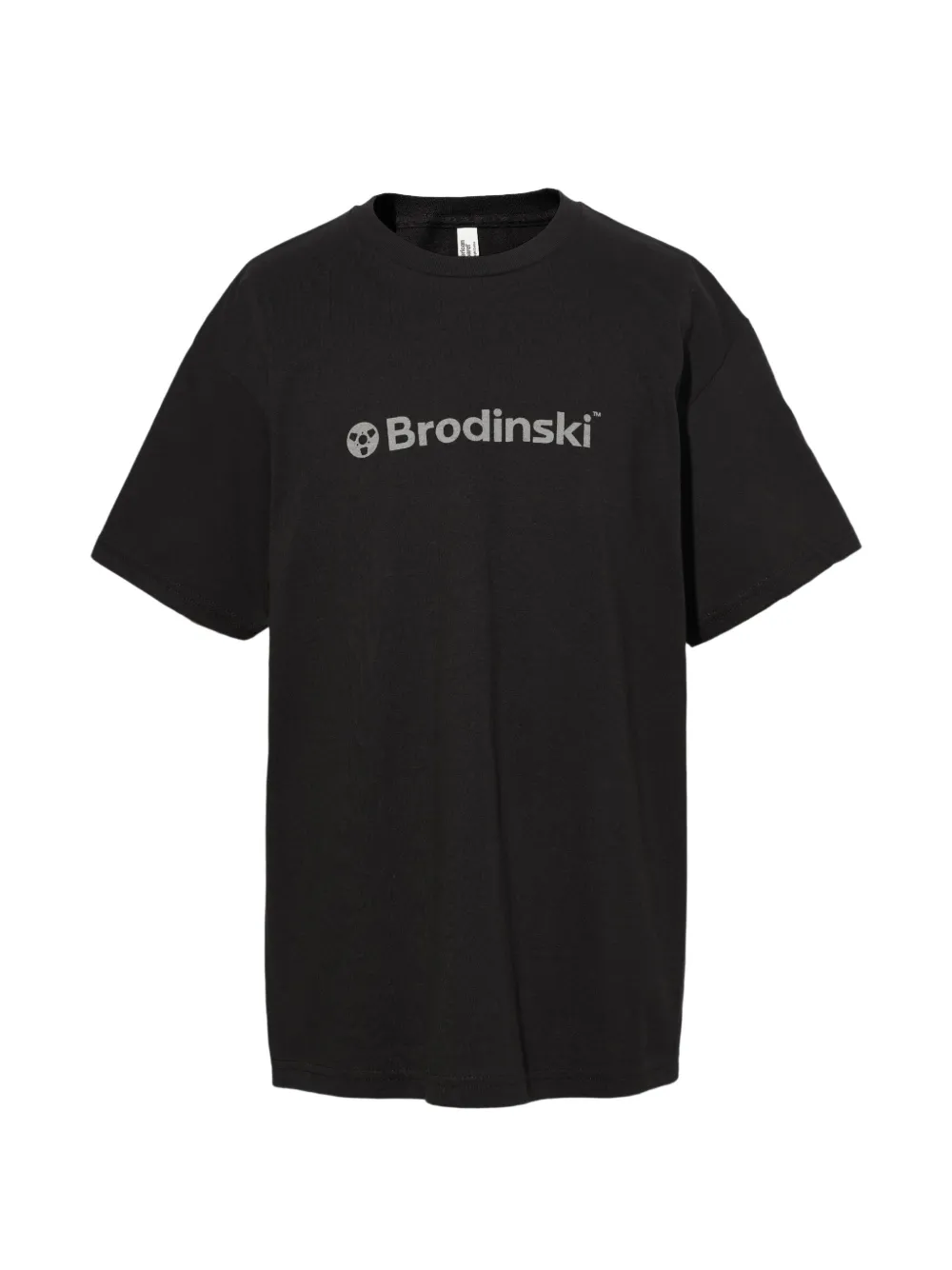 Brodinski футболка со светоотражающим логотипом | черный | Image 1