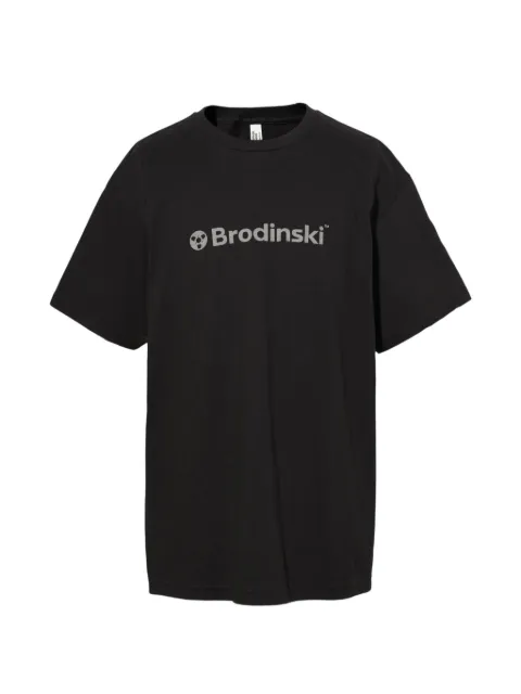 Brodinski reflective-logo T-shirt