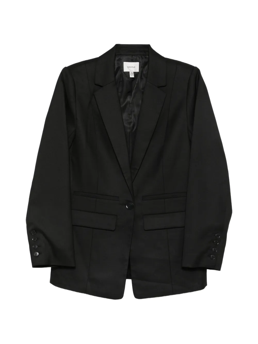 Gestuz single-breasted notched-lapels blazer