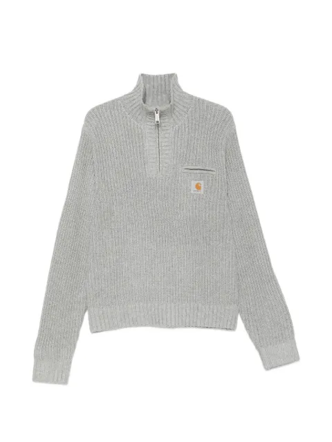 Carhartt WIP Detroit ribbed-knit half-zip sweater