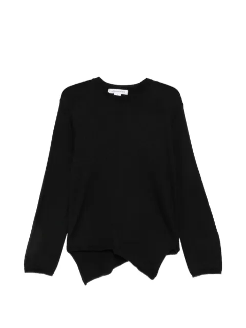 Comme des Garçons Homme asymmetric-hem sweater