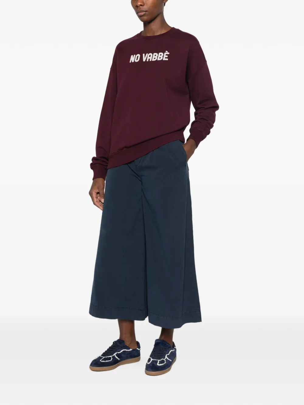 MC2 Saint Barth Sweater met tekst Rood