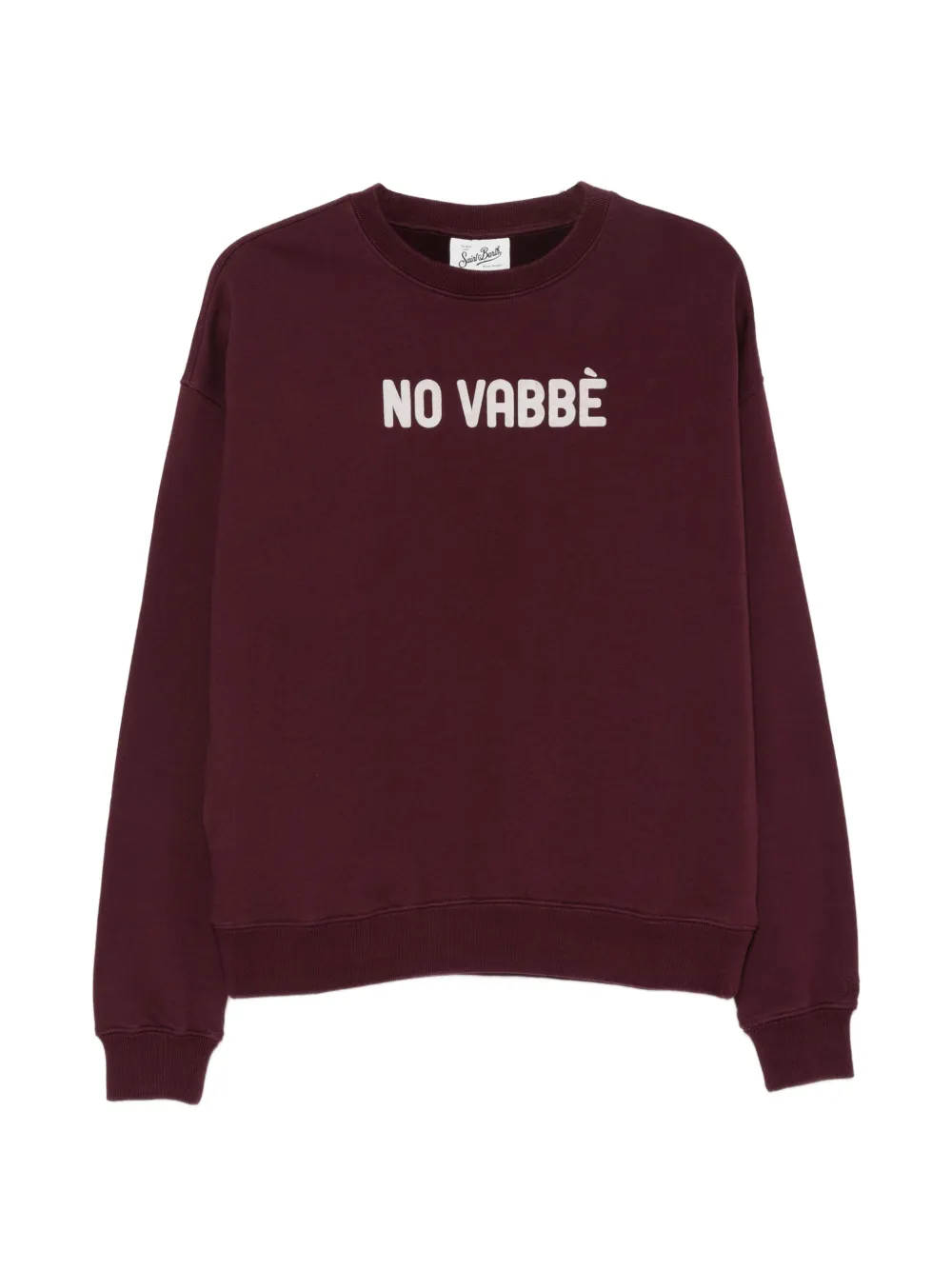 MC2 Saint Barth slogan-print cotton sweatshirt
