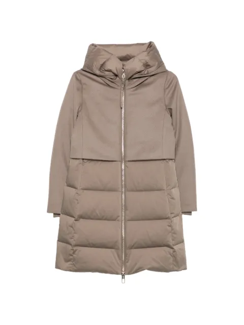 Duno manteau à empiècement matelassé