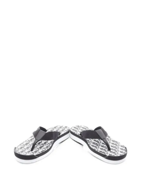 Christian Dior Pre-Owned Alpha Oblique thong sandals