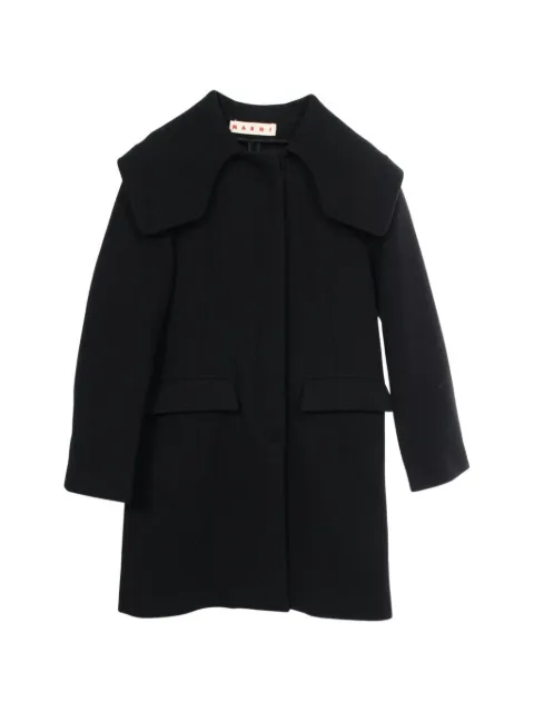 Marni Pre-Owned 2010s sailor-collar coat