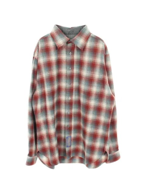 Maison Martin Margiela Pre-Owned camisa a cuadros de Maison Martin Margiela Pre-Owned x Pendleton 2010