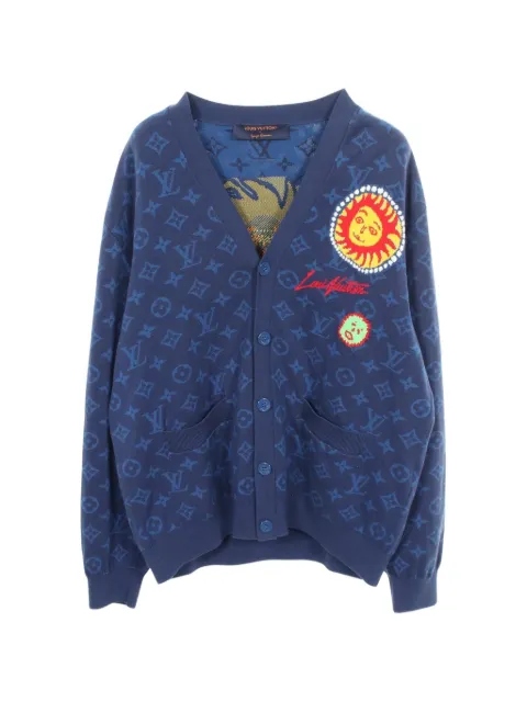 Louis Vuitton Pre-Owned x Yayoi Kusama 2010s Monogram cardigan