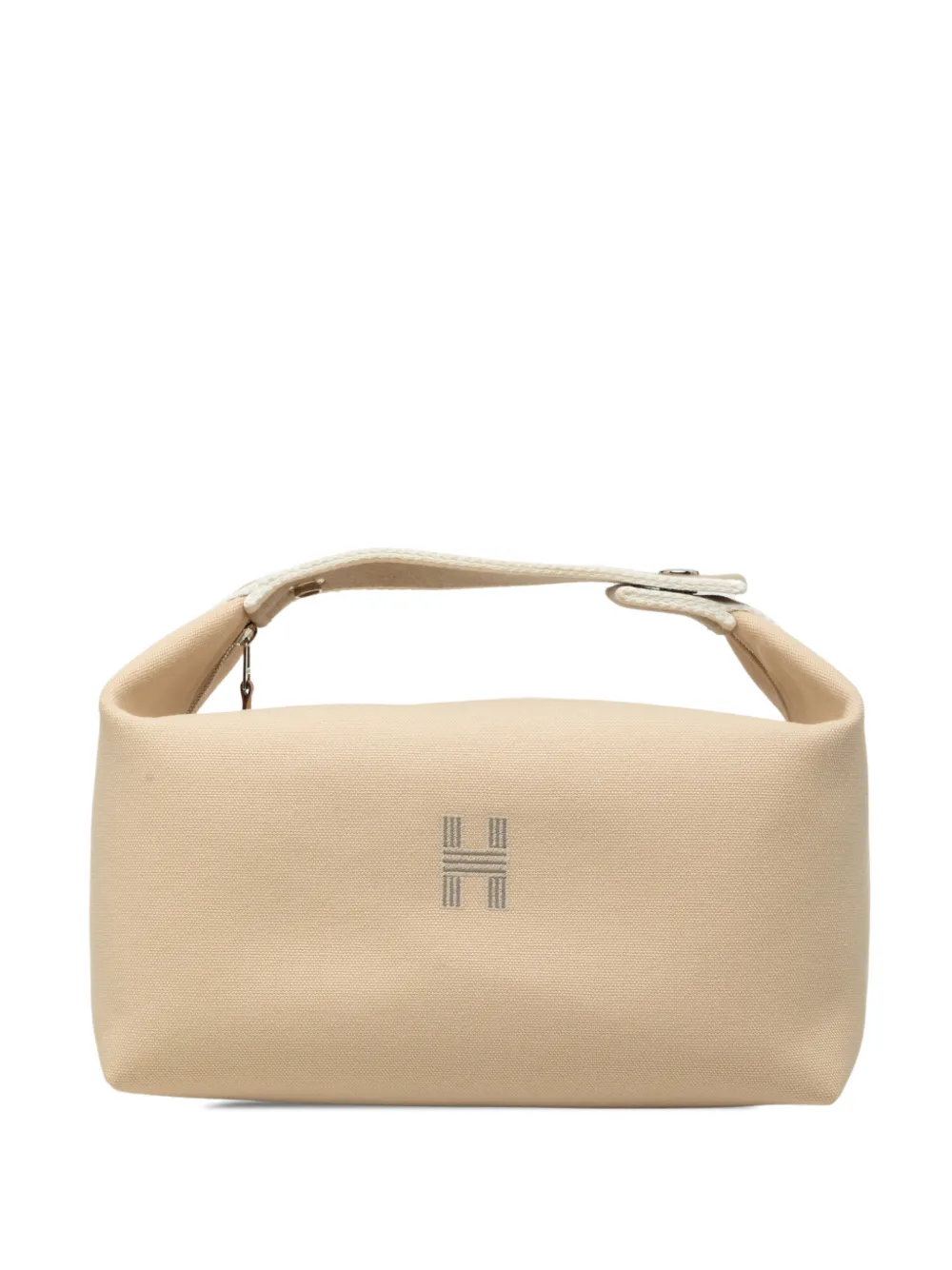 Hermès Pre-Owned Trousse Toile Bride A Brac Case grande 2010-2026 - Toni neutri
