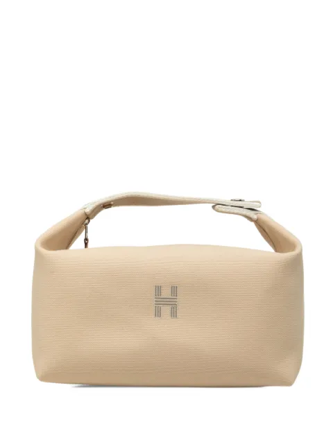 Hermès Pre-Owned 2010-2026 Large Toile Bride A Brac Case vanity bag
