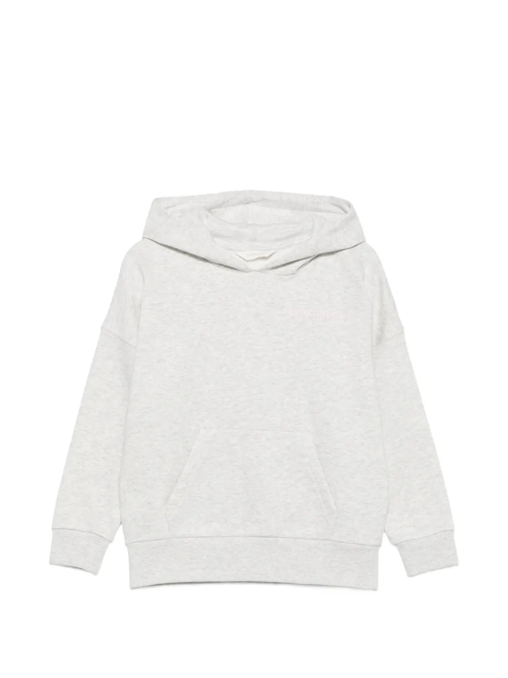 Palm Angels Kids logo-print hoodie - Grigio