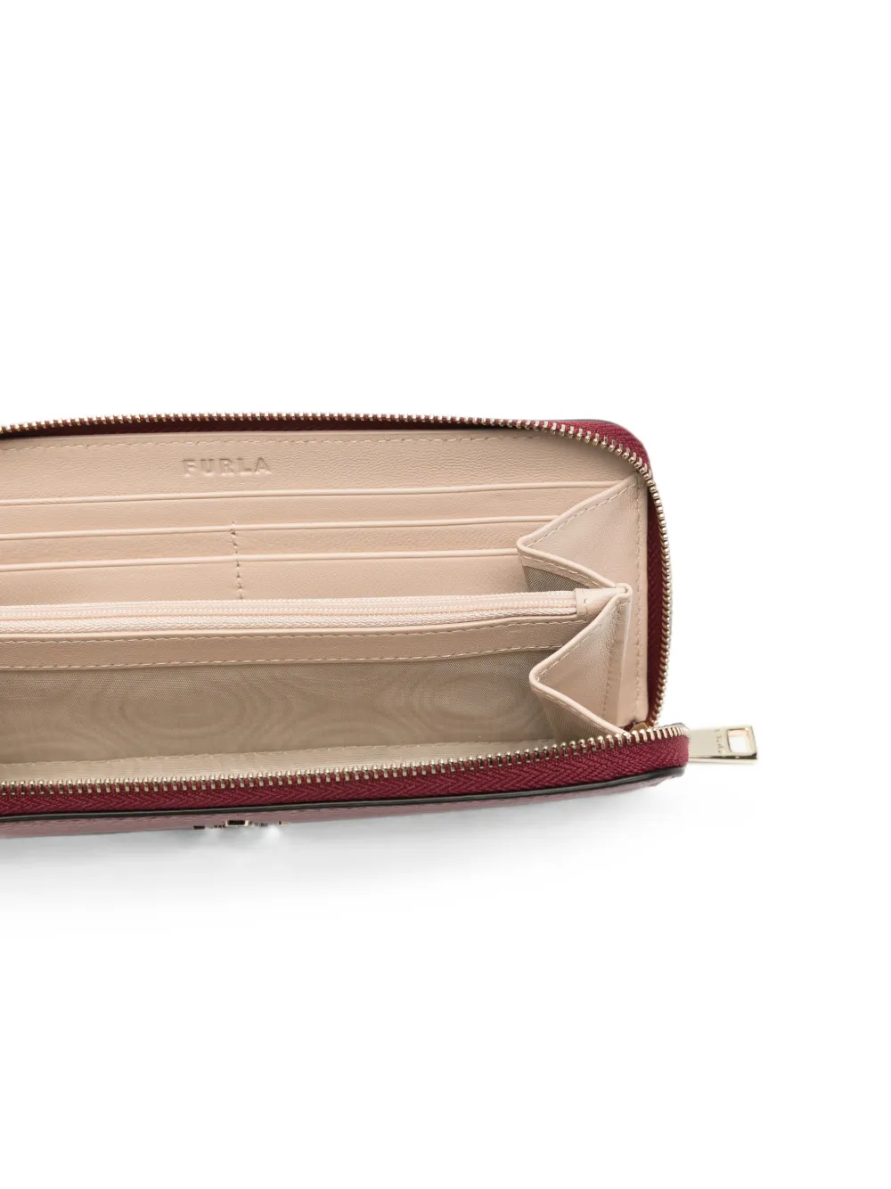 Furla Leren portemonnee Rood