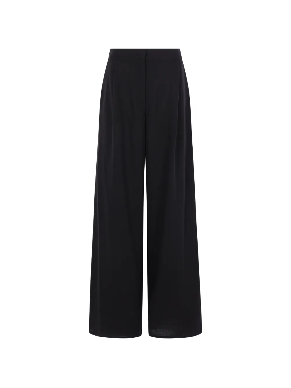 Dusan pleated wide-leg trousers