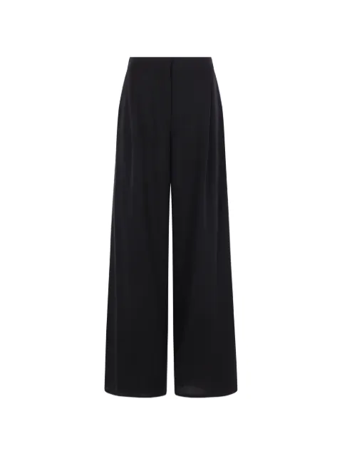 Dusan pleated wide-leg trousers