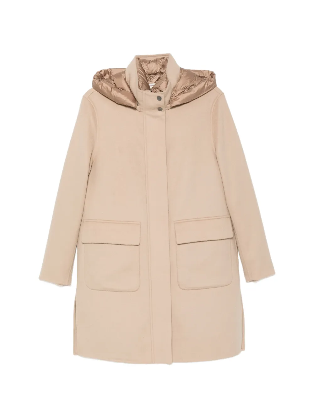 MABRUN Bianca layered hooded coat