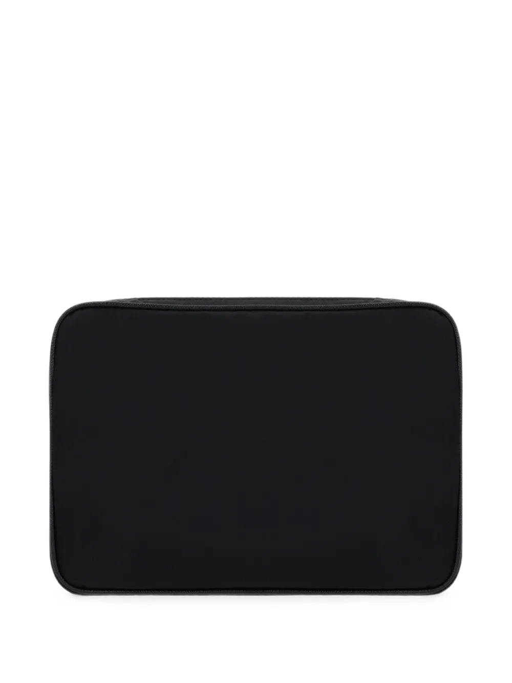 Prada Re-Nylon en Saffiano leren schoudertas Zwart