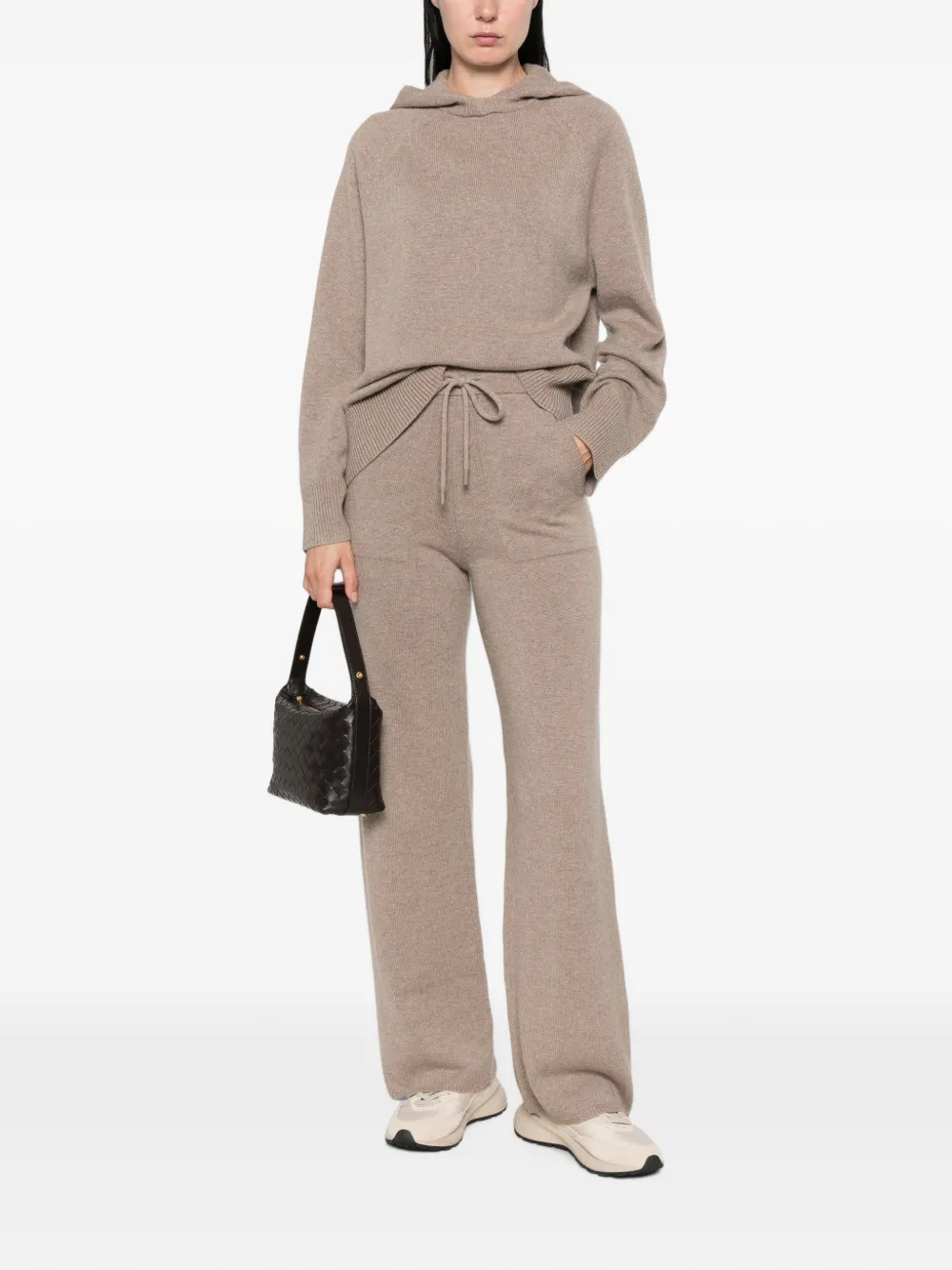 Max Mara raglan-sleeve cashmere hoodie Beige