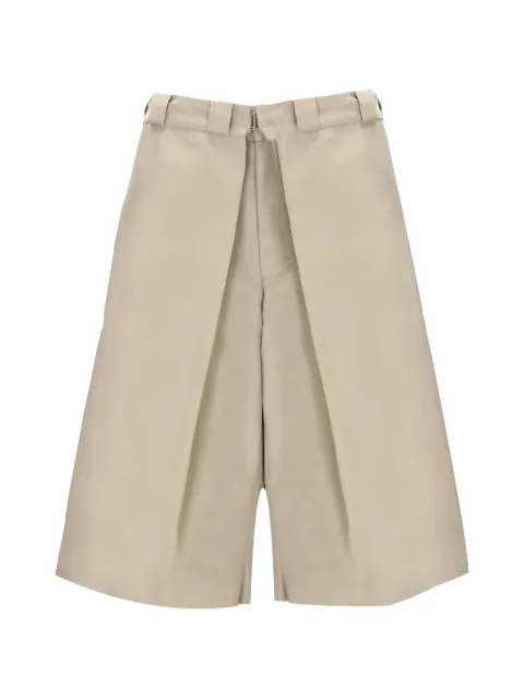 Givenchy pleated wide-leg shorts