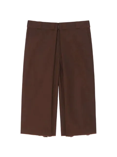 Givenchy raw-hem wide-leg bermuda shorts