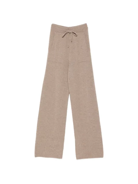 Max Mara drawstring-waist knitted trousers