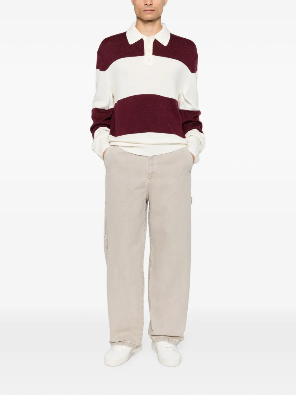 A.P.C. straight-leg carpenter jeans Beige