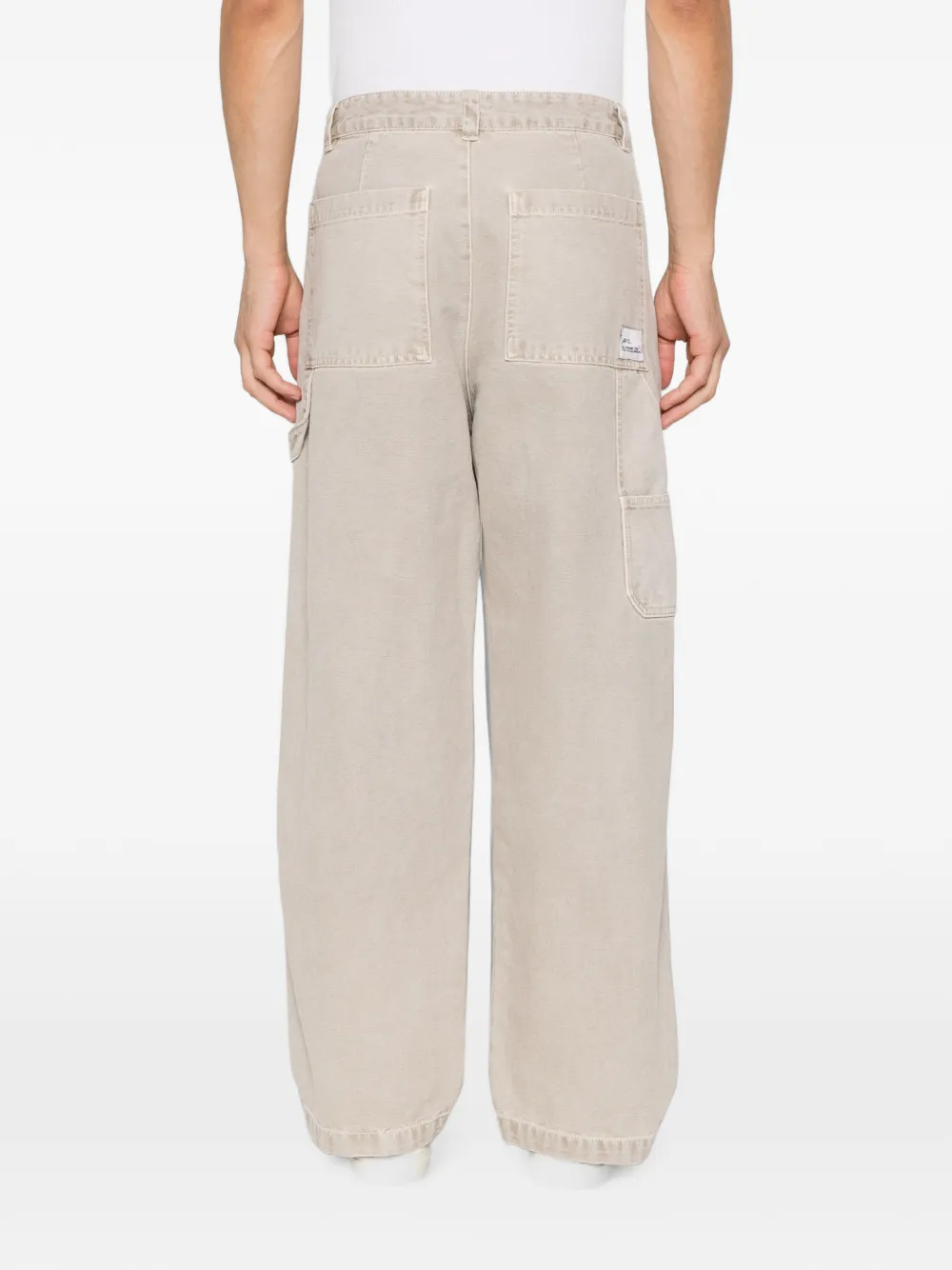 A.P.C. straight-leg carpenter jeans Beige