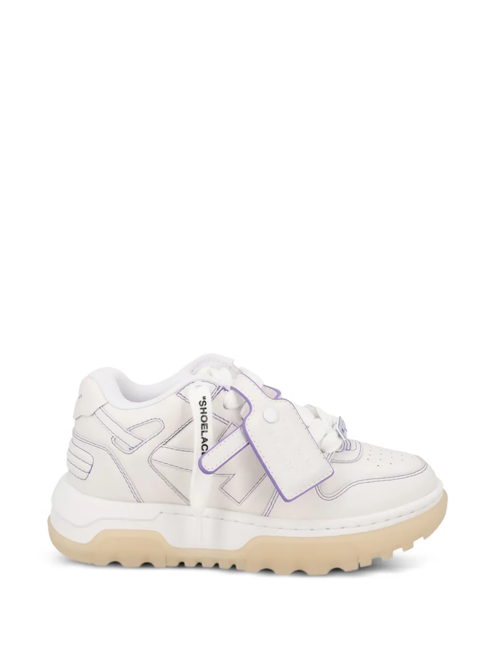 Off-White Out Of Office panelled leather sneakers