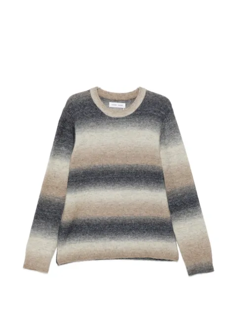 SAMSOE SAMSOE gradient-effect striped sweater