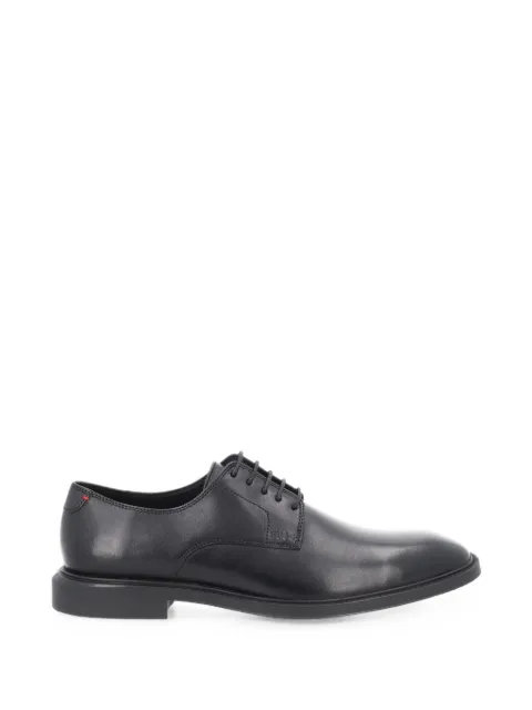 HUGO derby shoes in smooth leather with embossed logo