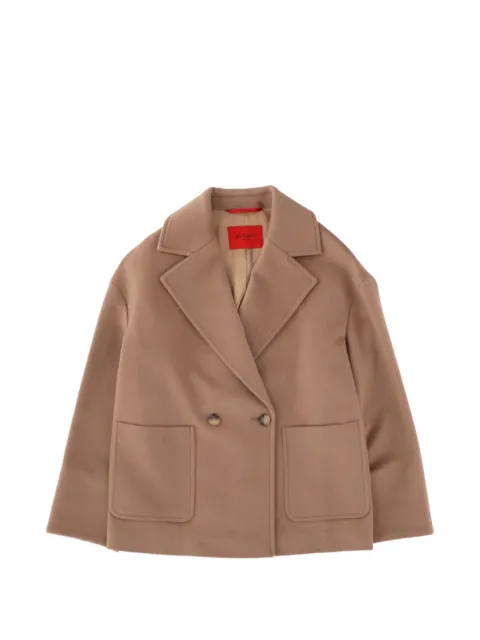 MAX&Co. Kids double-breasted patch-pocket coat