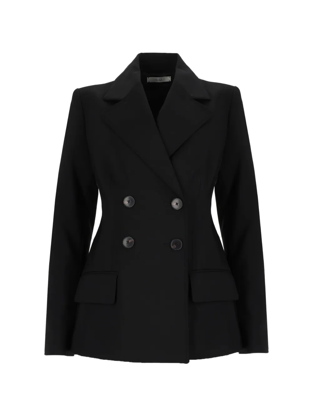 Co double-breasted blazer - Black