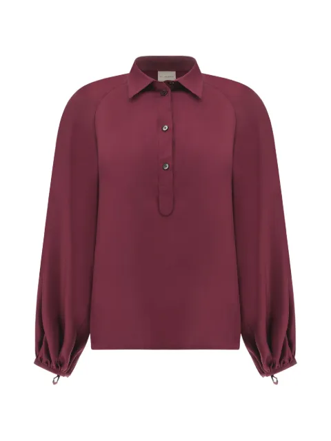 Paul & Shark raglan-sleeve silk blouse