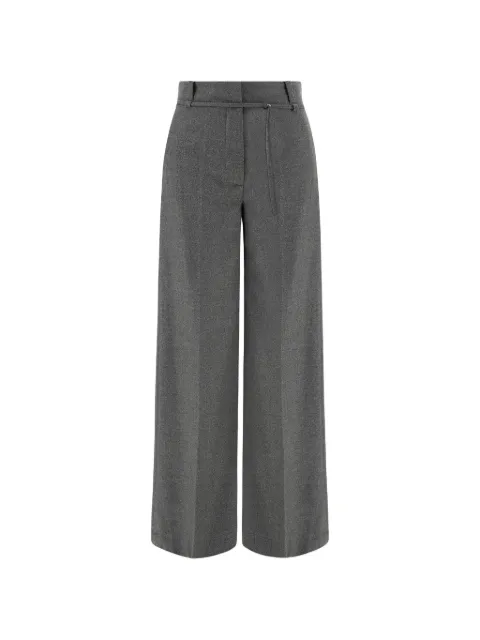 Paul & Shark belted wool palazzo pants
