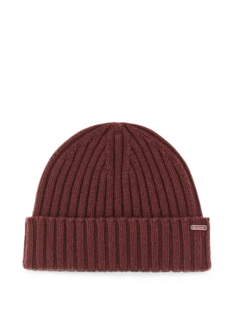 Paul & Shark ribbed-knit beanie hat