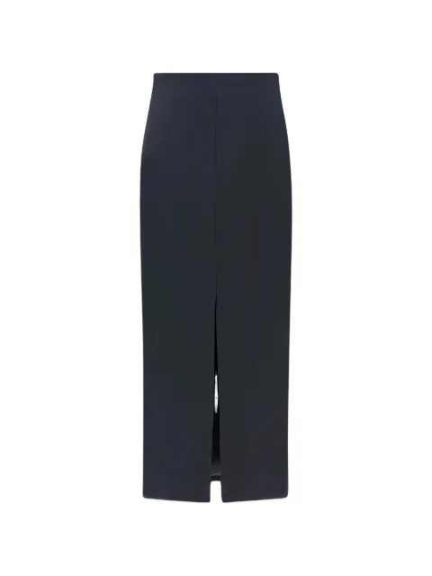 Paul & Shark Tech Wool pencil midi skirt